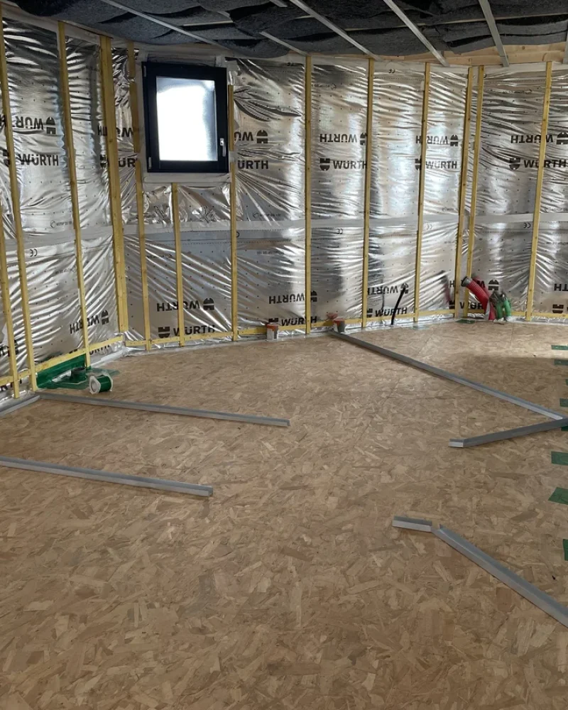 Réalisation isolation, Innova Plaquiste, plaquiste à Cholet