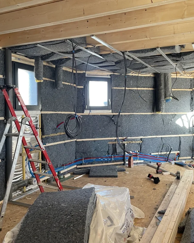 Réalisation isolation, Innova Plaquiste, plaquiste à Cholet